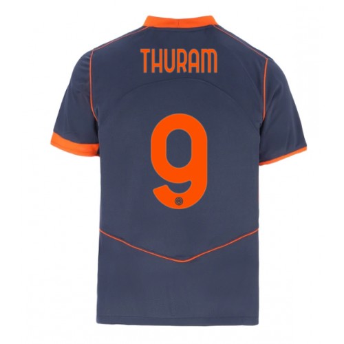 Stroje piłkarskie Inter Milan Marcus Thuram #9 Koszulka Trzeciej 2025-26 Krótki Rękaw